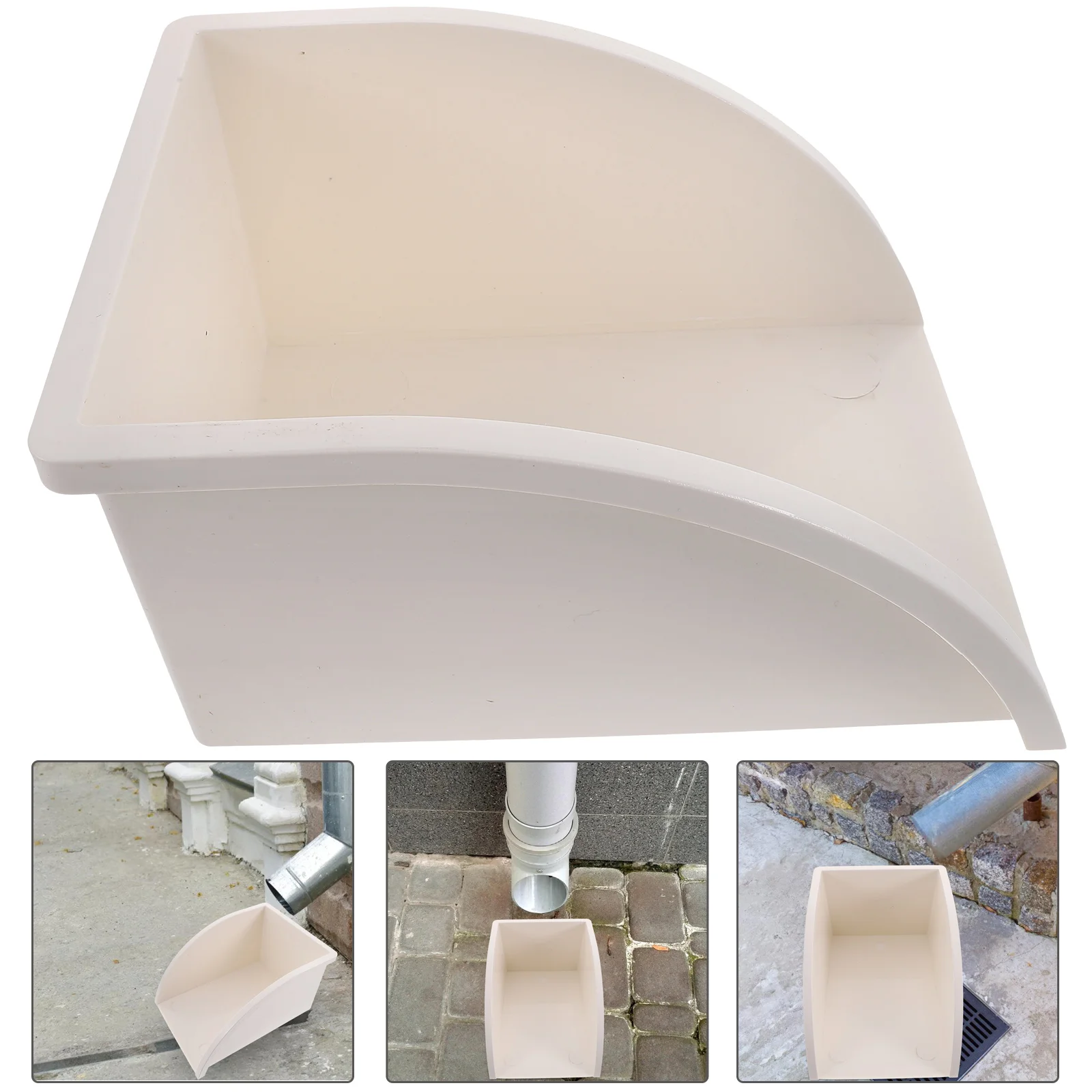 

Rain Gutter Downspout Rainwater Collection Connector Water Collector for Rainwater