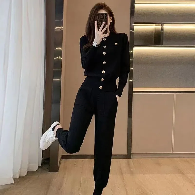 المألوف عارضة المرأة الخريف الزي الساخن بيع للموسم نمط جديد التخسيس رياضي قطعتين مجموعة أنيقة الراقية Sensati