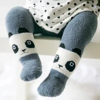 Winter Thick Warm Plush Baby Stockings Super Soft Pantyhose Socks for Newborn Infant Toddler Boys Girls Long Socks 0-3years Old 5