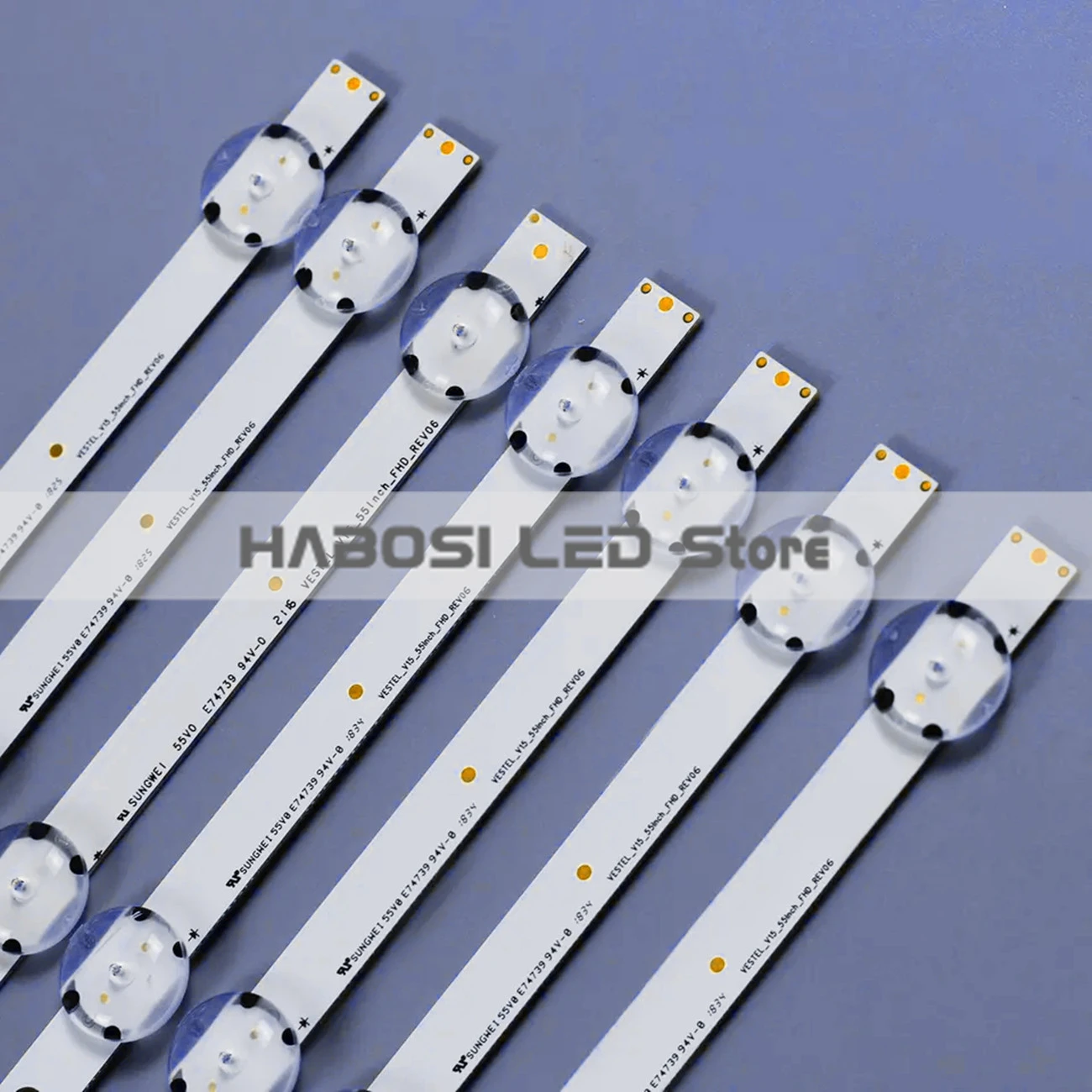 7pcs VES550UNDL 2D N11 S11 N12 LC550DUY SH A1 55A03TSB 55A04B 55A04SB LUX0155006 01 LUX0155008 01 LUX0155002 01 LUX0155003 01 4