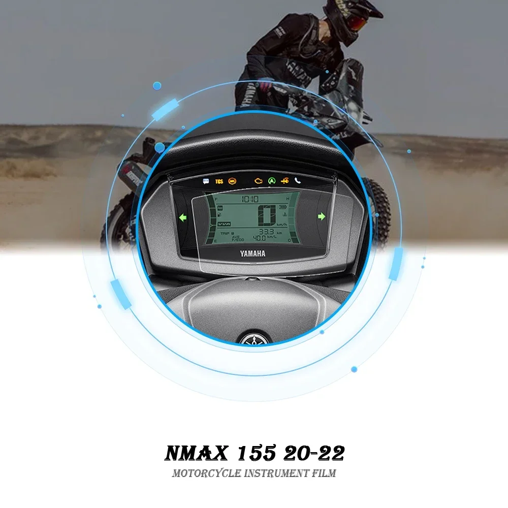 Motorcycle Instrument Cluster Scratch Protection Film Dashboard Protector for Yamaha NMAX155 NMAX 155 NMAX-155