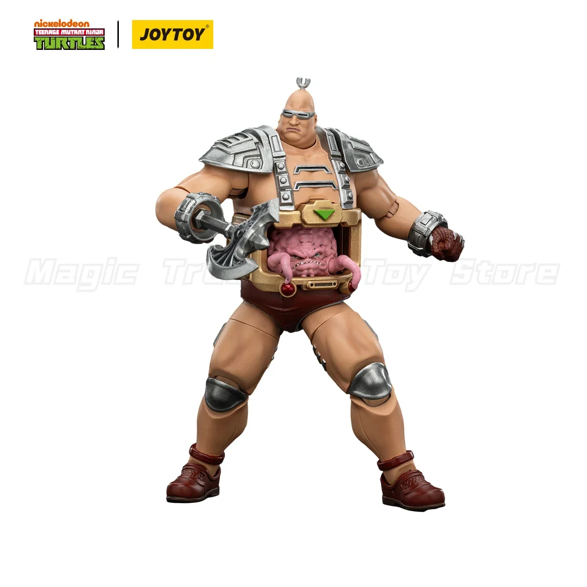 MT】JOYTOY 1/18 アクションフィギュア TMNT-Krang アニメーション