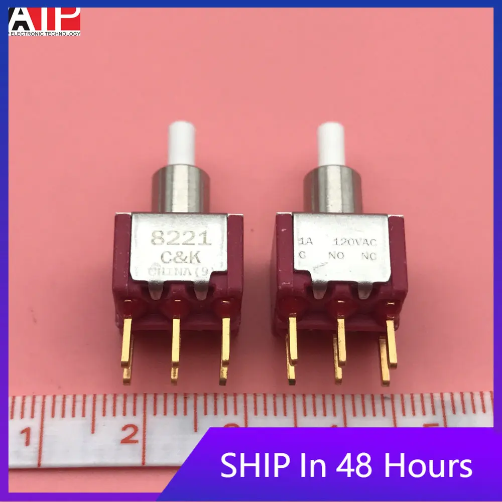 

1PCS 8221 switch 6 pin reset switch 8221SD9CGE genuine welcome to consult and order.