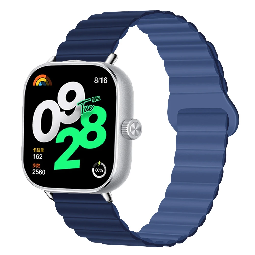 Magnetic Silicone Sport Wristband Bracelet - Colorful Strap