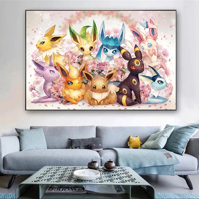 Eeveelution (shiny version) Poster Print