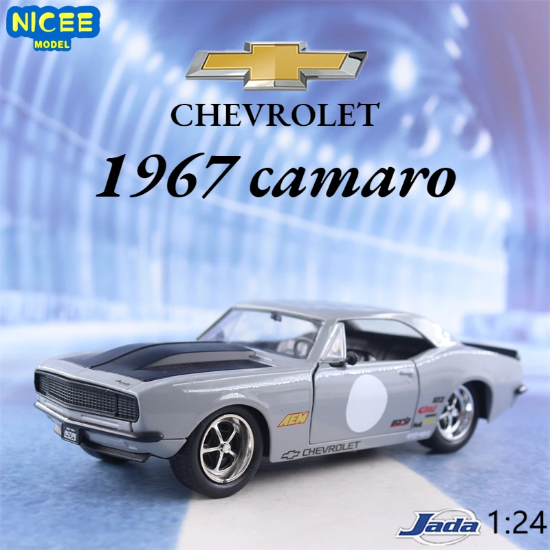 

1:24 1967 Chevrolet camaro High Simulation Diecast Car Metal Alloy Model Car Toys for Children Gift Collection J334