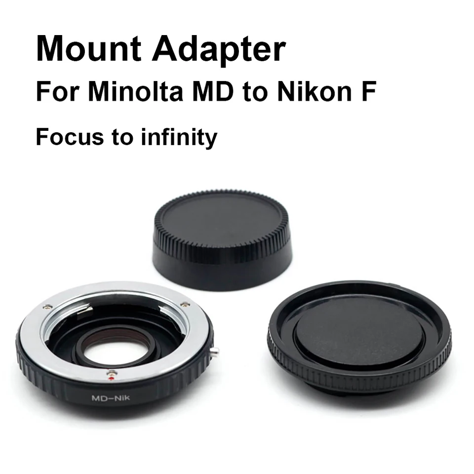 Camera Lens Nikon D3500 Infinity Focus MD Nik F For Minolta MD