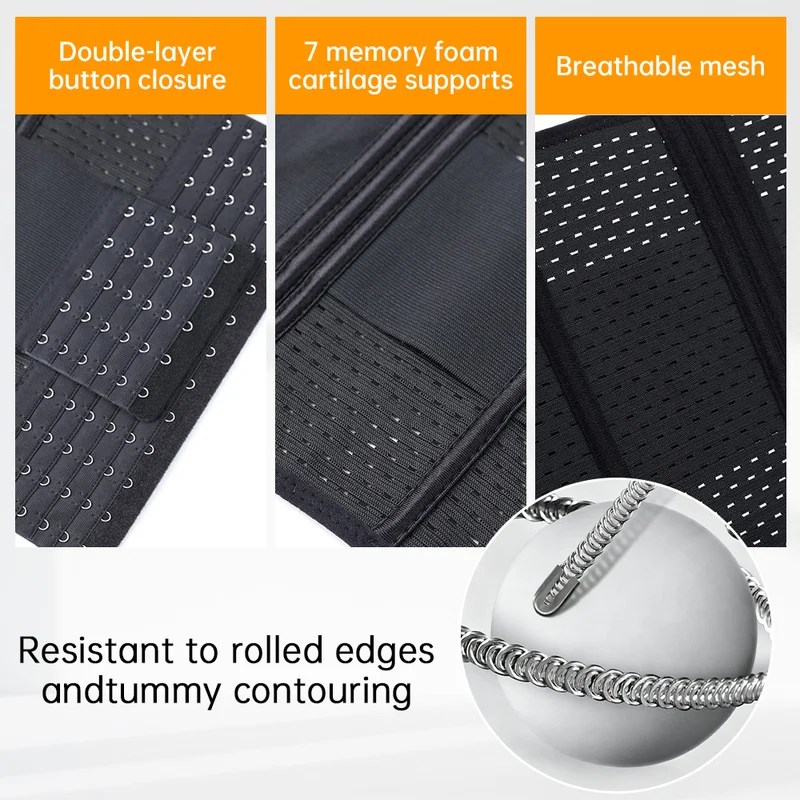 New Adjustable Waist Trainer for Women Double Belts