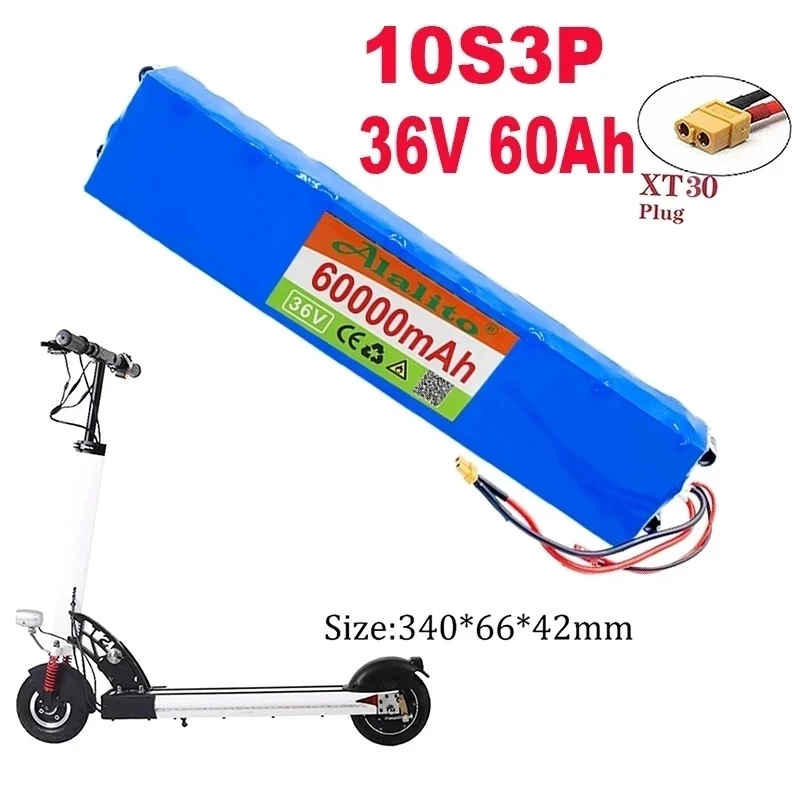 Batterie 36v 60ah Pour Scooter Électrique Xiaomi Mijia M365, 100 Mah