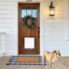 Dog Cat Kitten Flap Puppy Kitten Safety In&out Pet Door with 4 Way Security Lock Door Pet Doors and Sliding Door Safety Pet Door 3
