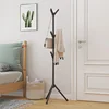 Clothes Rack Stand Tree Branch Shape Multi Hook Mobile and Convenient Coat Rack for Home Living Room Hangers Clothes Rack Stand 2