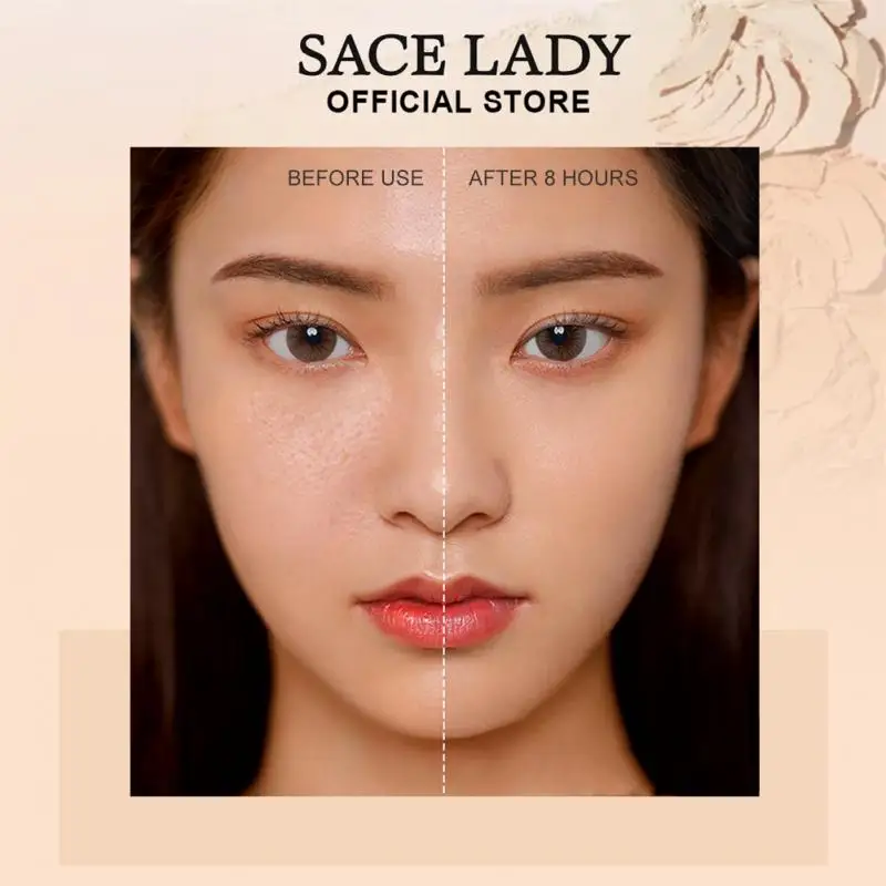 Air Cushion 3color Waterproof Long Lasting Isolation Concealer BB Cream Natural Soft Fog Powder Cake Face Base Foundation Makeup