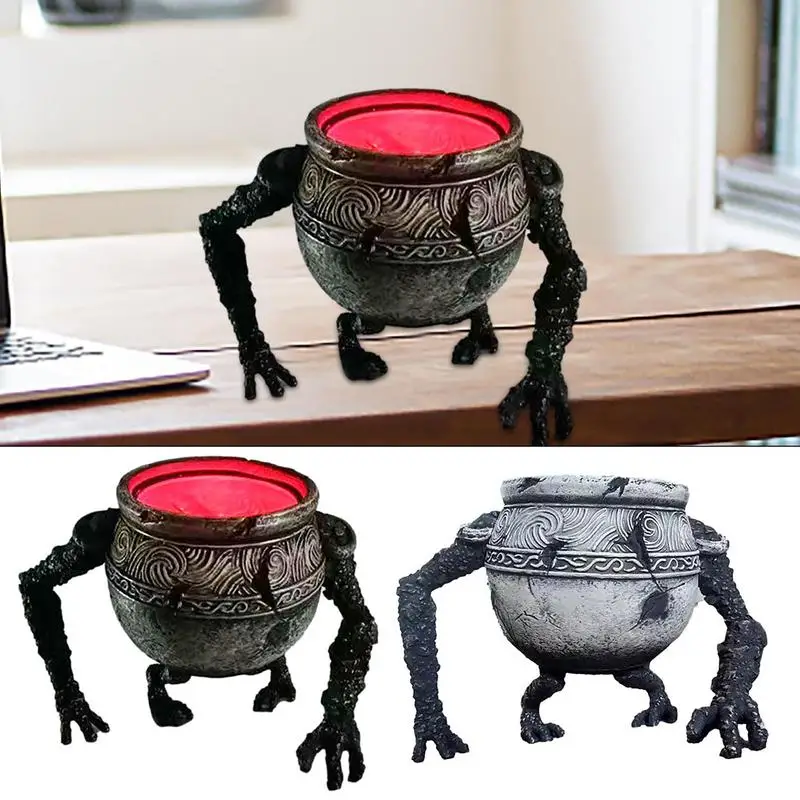 

Resin Pot Jars Decor Creative Magic Poison Jar Sculpture For Garden Ornaments Jar Sculpture For Desktop Bedroom Decoration