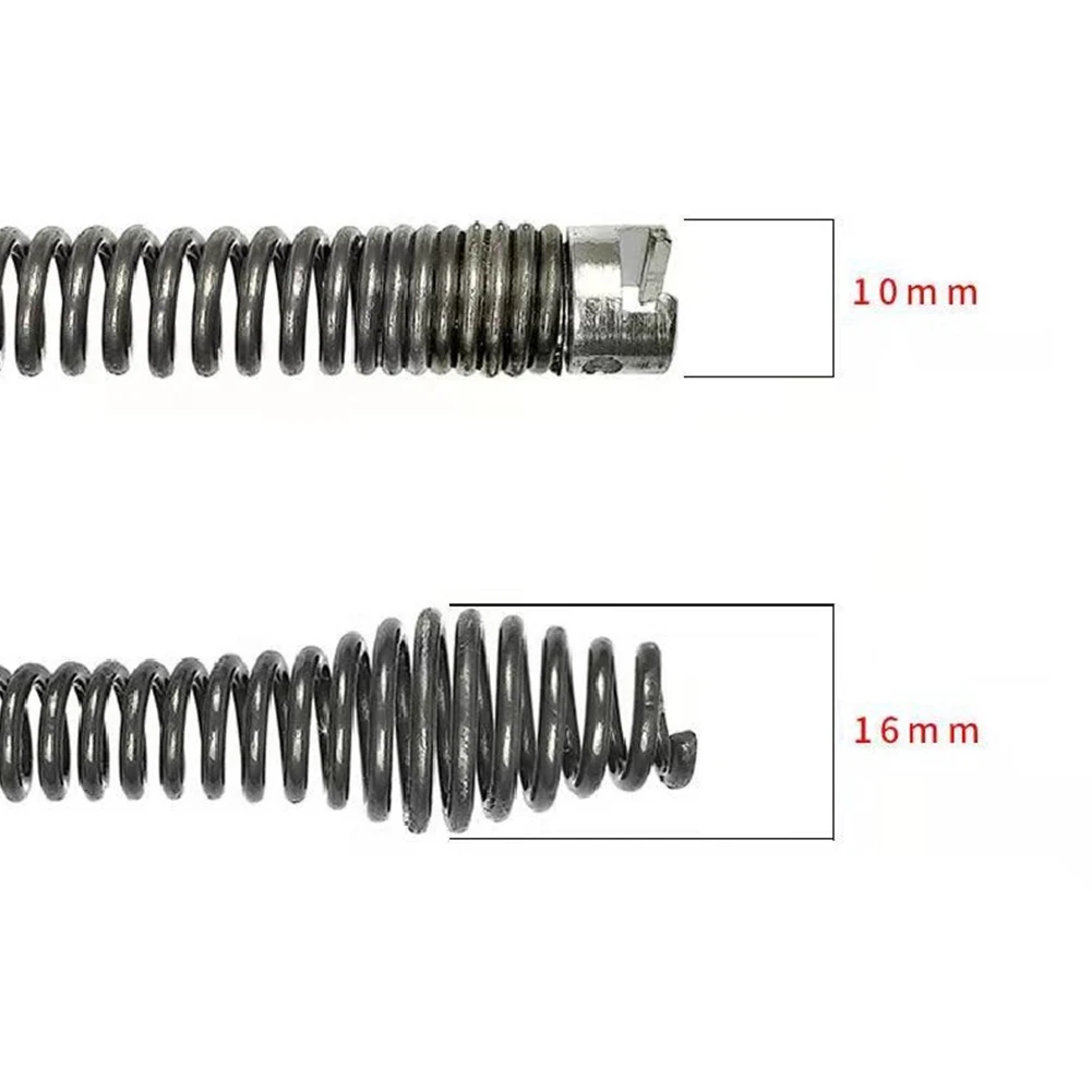 

Bathroom Steel Wire Spring Dredging Tool Pipe Drain Pipe Unblocked Pipe Tool Set Quickly Clear Sewer Spring Pipe