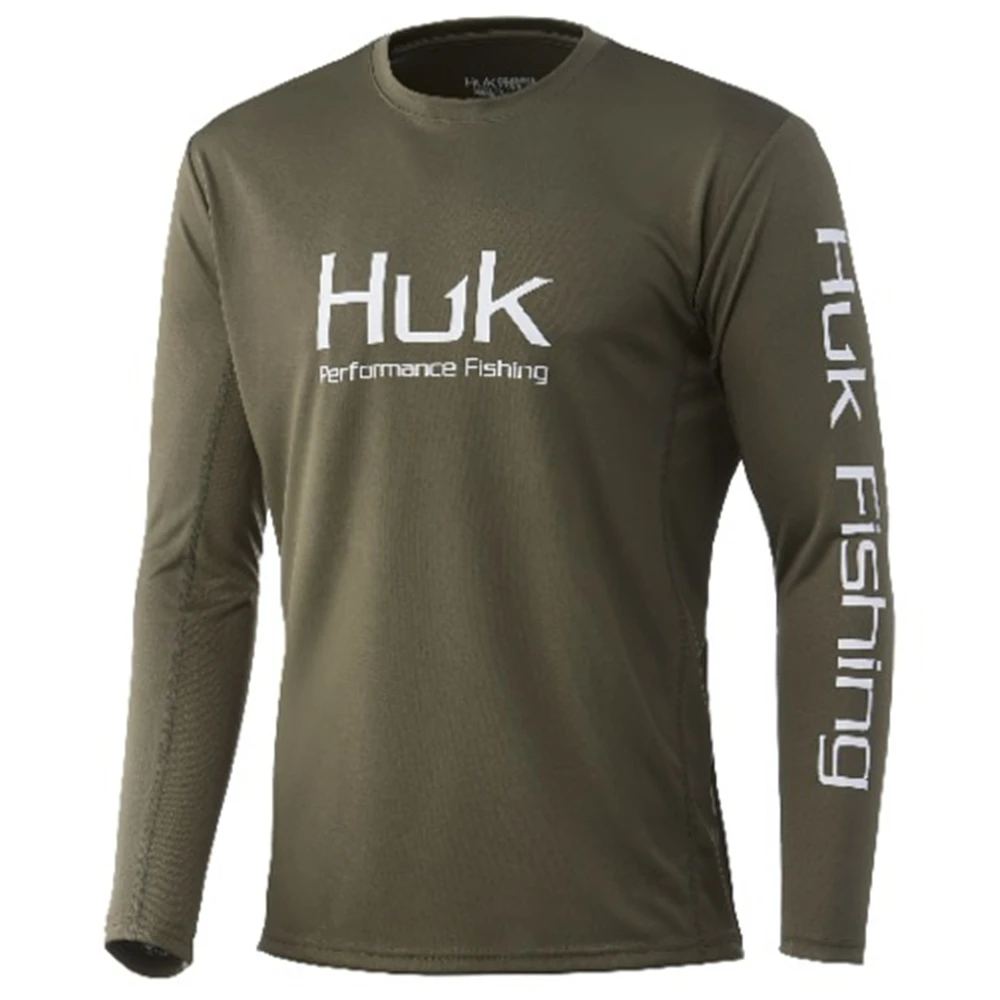 Men Fishing Shirts Long Sleeve Fishing Shirt Men Performance Upf 50 Sun Protection T Shirt Quick Dry Breathable Camisa De Pesca