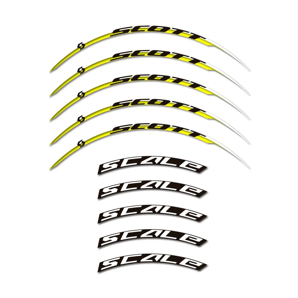 Adesivi Compatibili Star Sam Bike Rim Scott Scale Mtb 29 "1 Cmt
