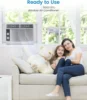 5,000 BTU Small Window Air Conditioner - Cool Up To 150 Sq.ft. with Manual Adjustable Fan and Cooling Modes, for Small Room 4