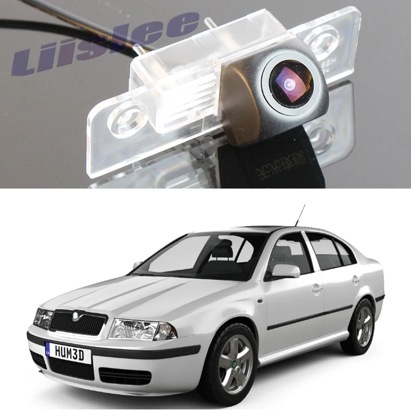 Telecamera Posteriore Per Auto Retromarcia Cam Night View Ahd Ccd 1080 720 Fotocamera Dedicata Per Skoda Octavia Tour 2010 ~ 2012