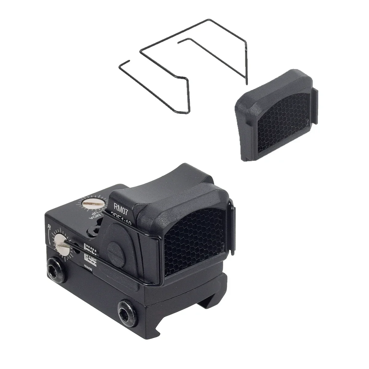 Tactical Anti-Reflection Sunshade Killflash Lens Protector Mesh Cover Scope Red Dot Sight Hunting Accessories