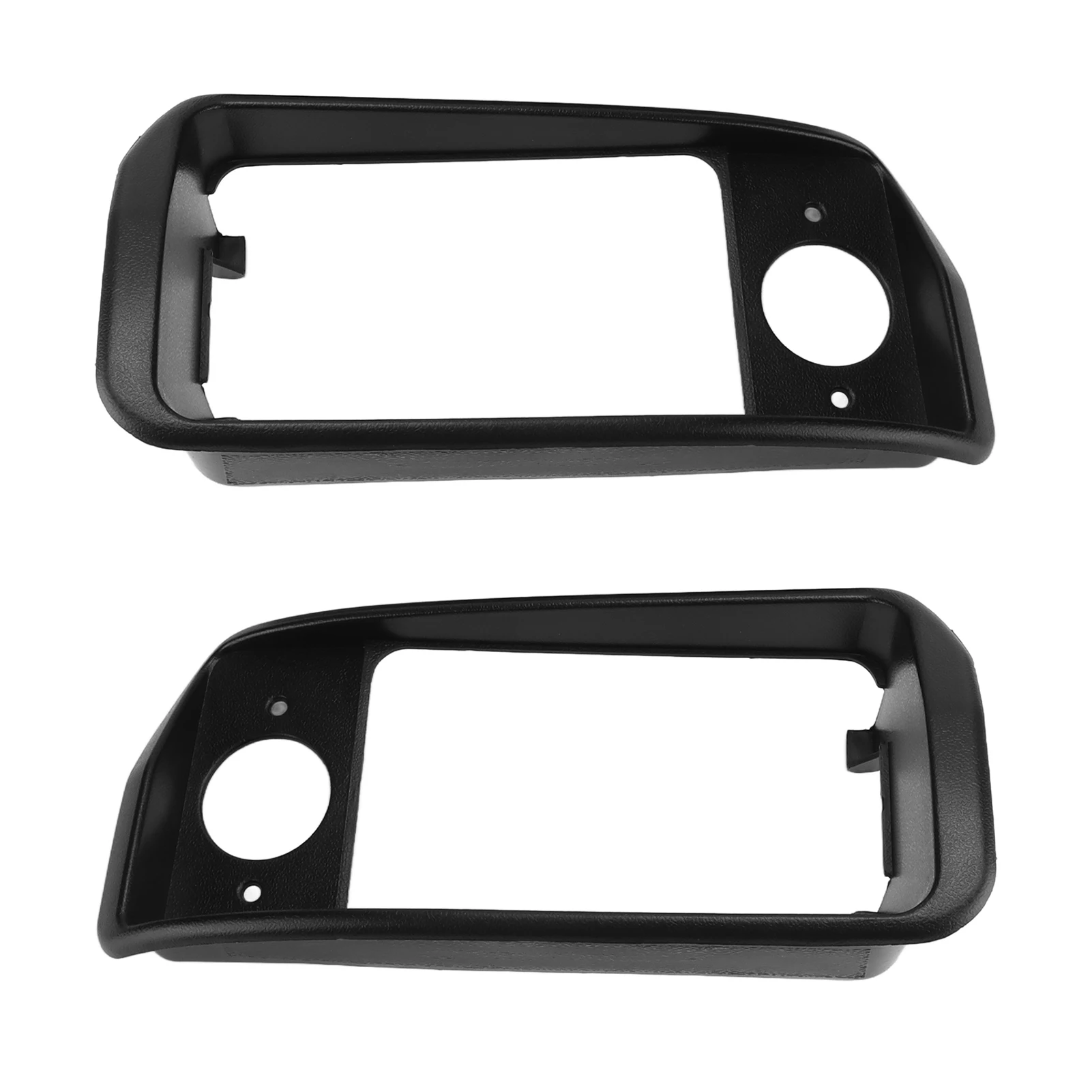 Headlamp Bezel Plug and Play Passenger Driver Side Scratch Resistant Pair Toughness Waterproof 100