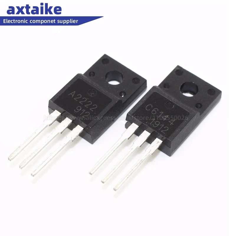 

10pcs 2SA2222 2SC6144 TO-220F 5pairs （ 5pcs A2222 + 5pcs C6144）（2SA1837 + 2SC4793）（2SA1930 + 2SC5171 )（2SA2210 + 2SC6082 )