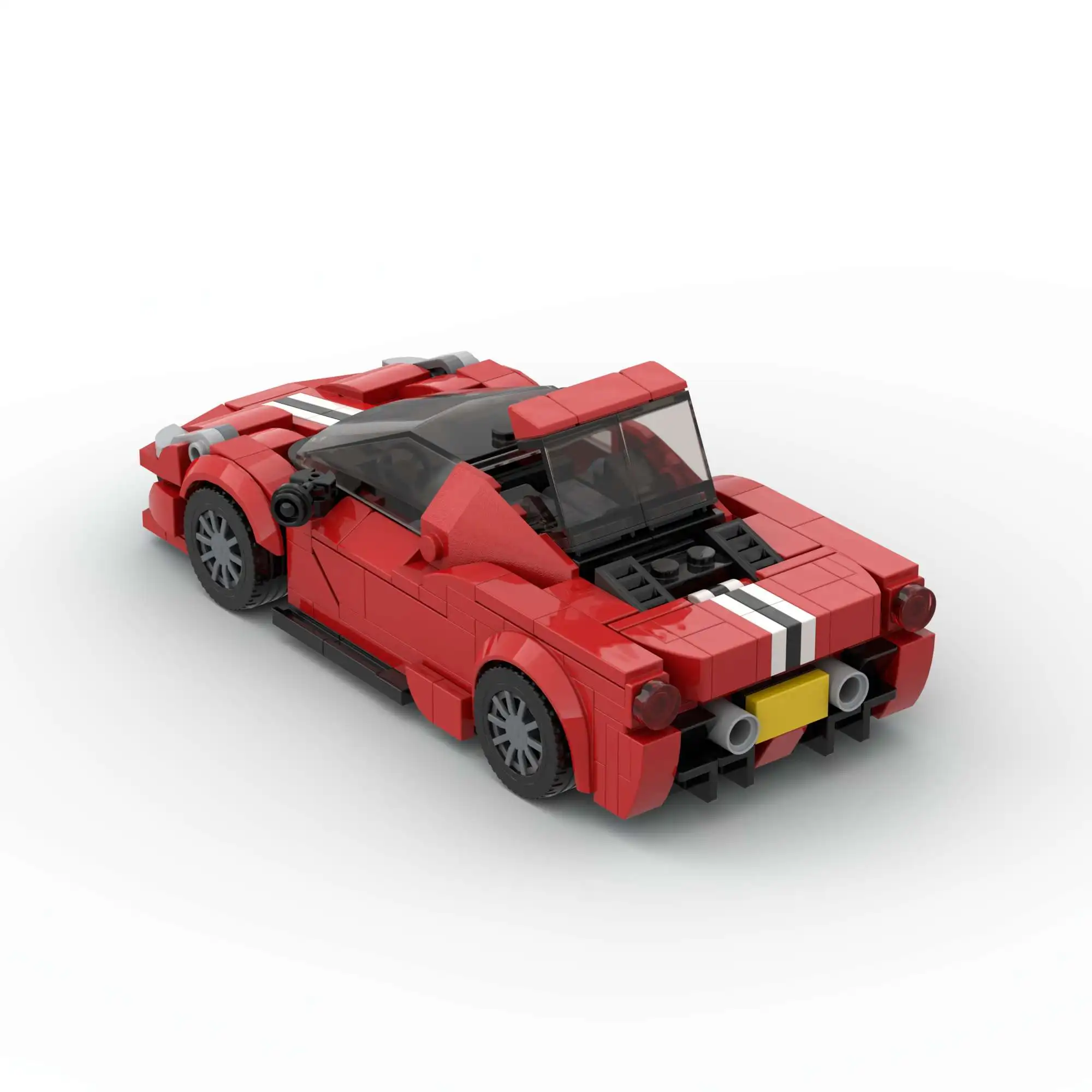 어린이 빌딩 블록, 레이싱 및 럭셔리카 로고 퍼즐 장난감