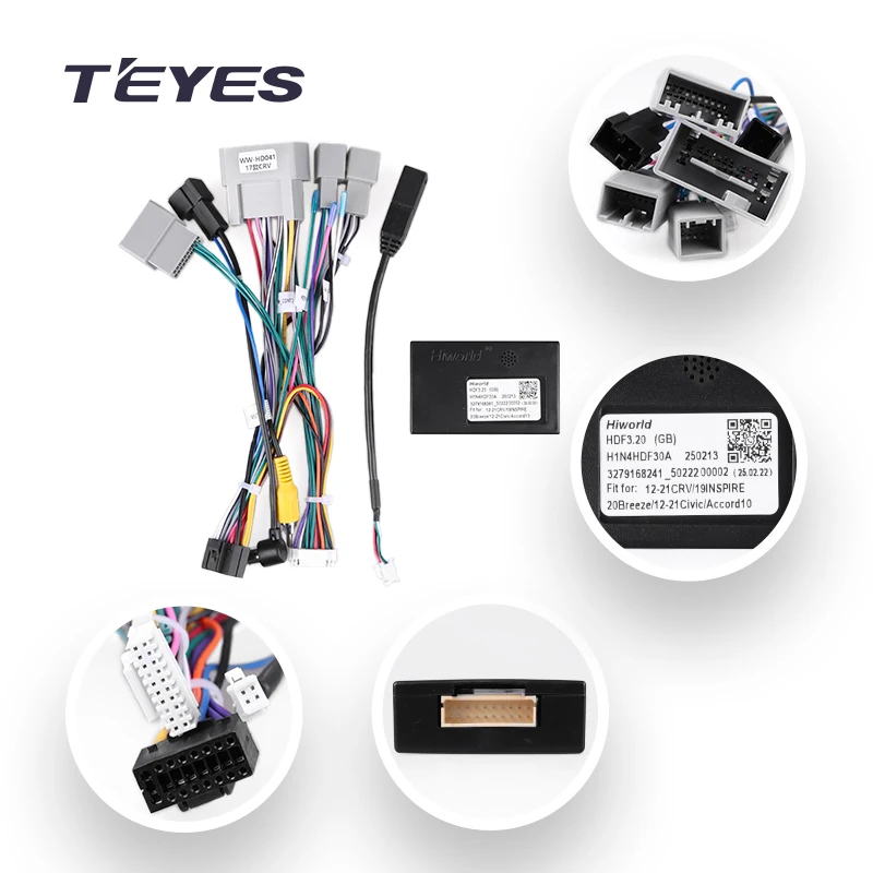 TEYES For Honda CRV CR-V 5 RT RW-cable and canbus