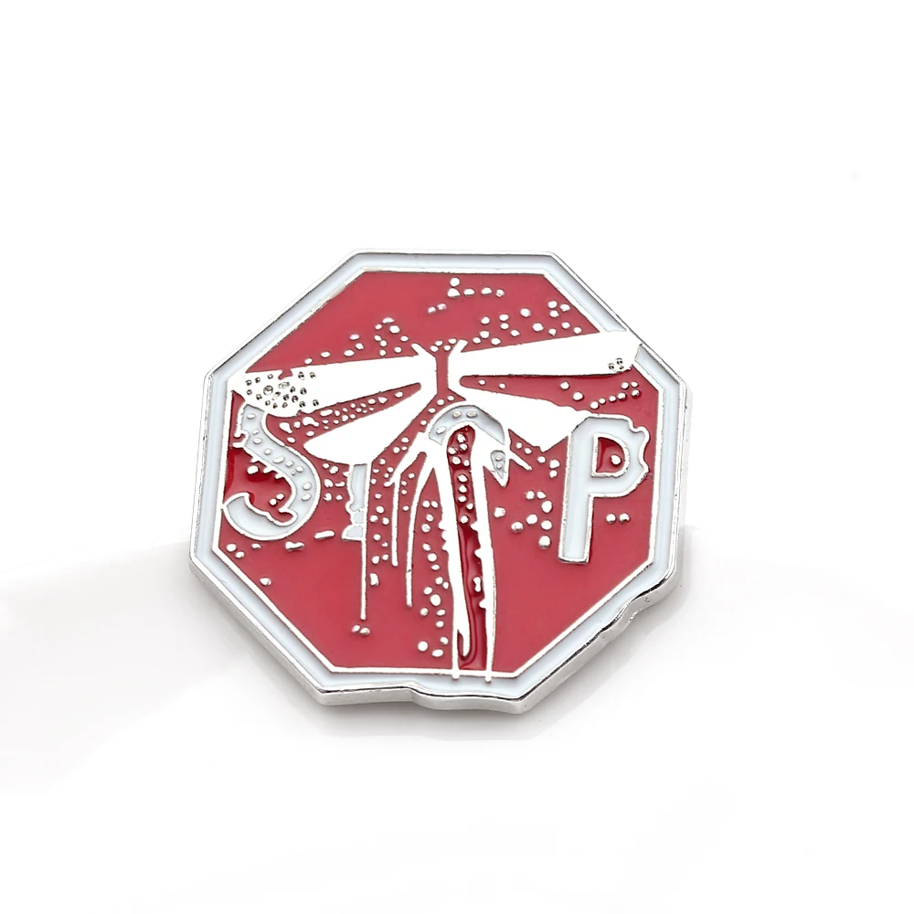 

Hot Game The Last of Us Firefly Logo Brooch Cartoon Lapel Pin for Fans Jewelry for Backpack Accessories Toy Gifts
