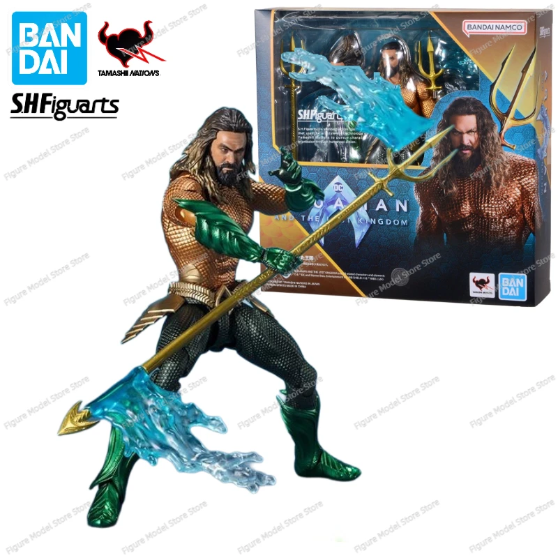 

В наличии 100% Оригинальные фигурки Bandai Aquaman and The Lost Kingdom S.H. Фигуртс SHF Аквамен Артур Карри аниме Модели Игрушек