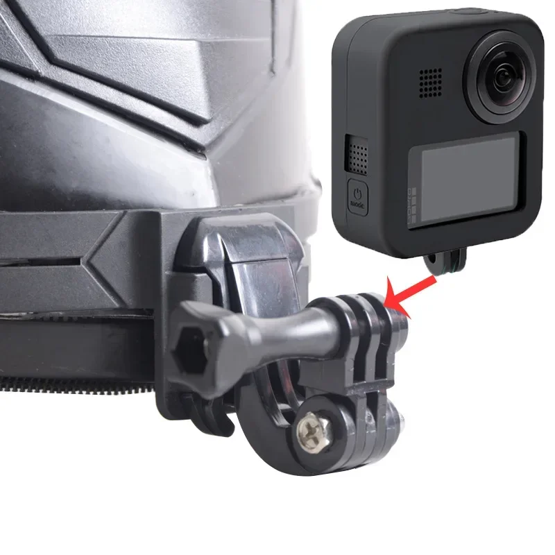 Motorcycle Helmet Chin Stand Mount Holder for GoPro Hero11 10 Black Full Face Holder for Yi DJI Go Pro Action Camera Accessories action camera accessory action camera holder action camera mount helmet holder