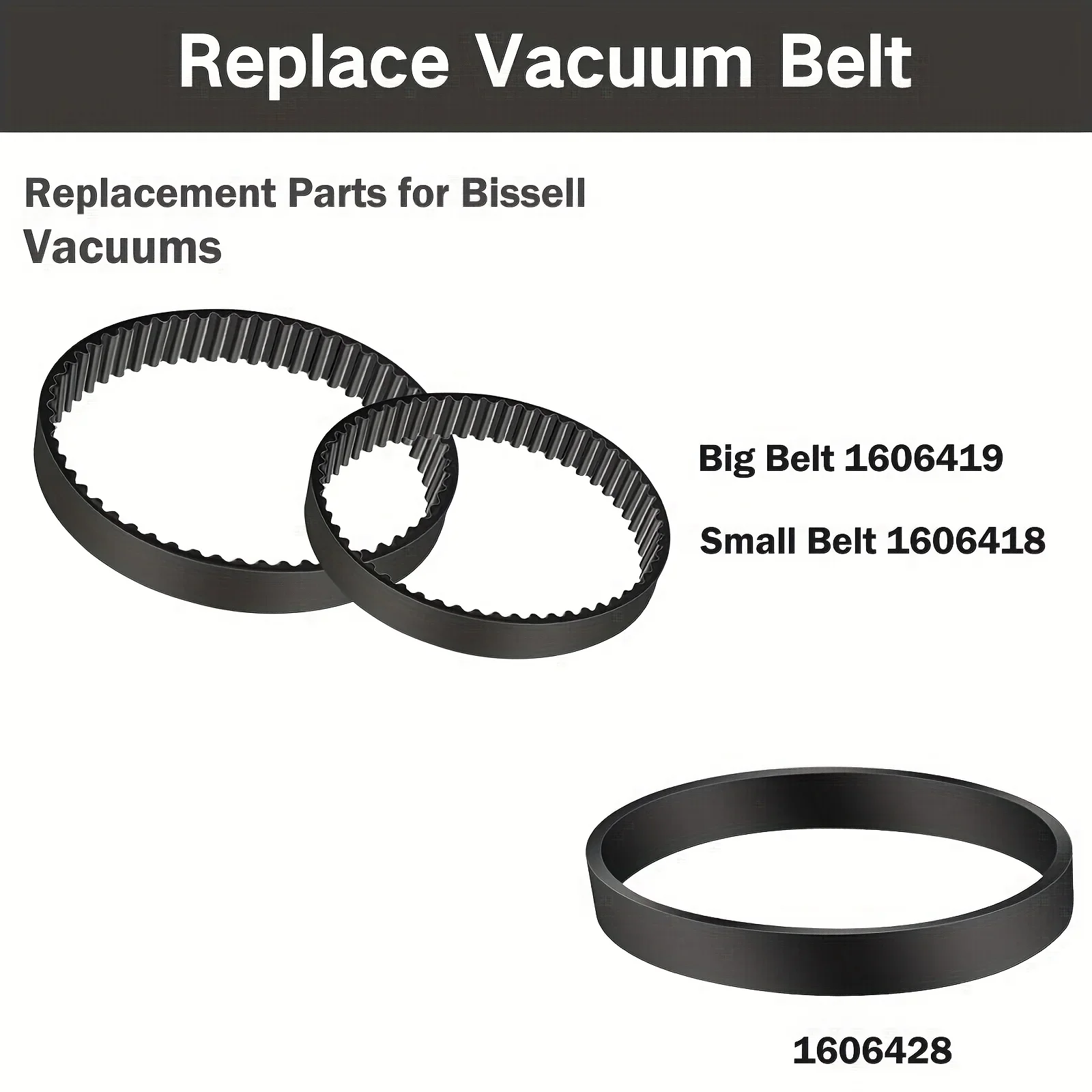 Vacuum Belts Bissell 1606428 Bissell Pet Pro Carpet Cleaner