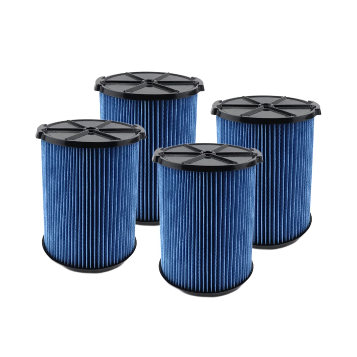 4PcsFilterforRidgidVF5000VacuumCleaner3LayerPleatedPaperWet