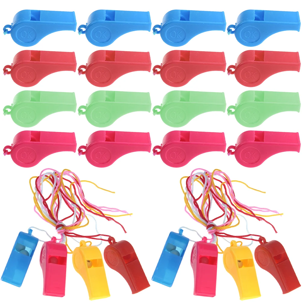 

48 Pcs Referee Training Post Whistle Child Childrens Childrens Childrens Toys Kids Playset Outdoor Plastic for Sports