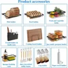 Over The Sink Dish Drying Rack XLarge 3 Tier Dish Drainers Drying Rack 31"-39.5" L x 12" W x 34"-38" H Extendable Large 4