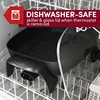 16"x13"x3.2" (10.5Qt.) Scratch Resistant, Easy Pour Spout Dishwasher Safe, Non-stick Electric Skillet with Glass Vented Lid 2