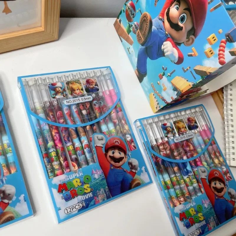 гелевые ручки в стиле Super Mario