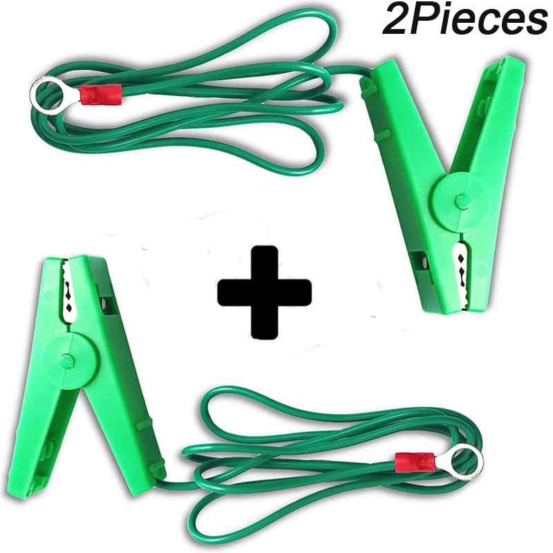 Lecerrot Pontage Haute Performance Pour Clôture électrique - Avec Pince Crocodile - Pour La Plupart Des Appareils Solaires Et Chargeurs Clôture électrique