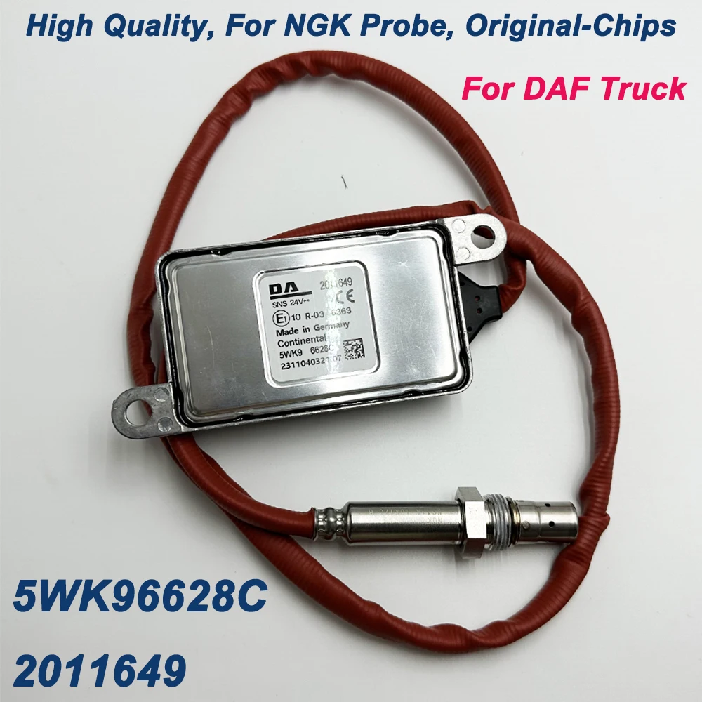 

For DAF Truck CF75 CF85 XF105 XF 5WK96628C 2011649 1836060 1793379 High Quality for NGK Probe Car 24V Nitrogen Nox Oxygen Sensor