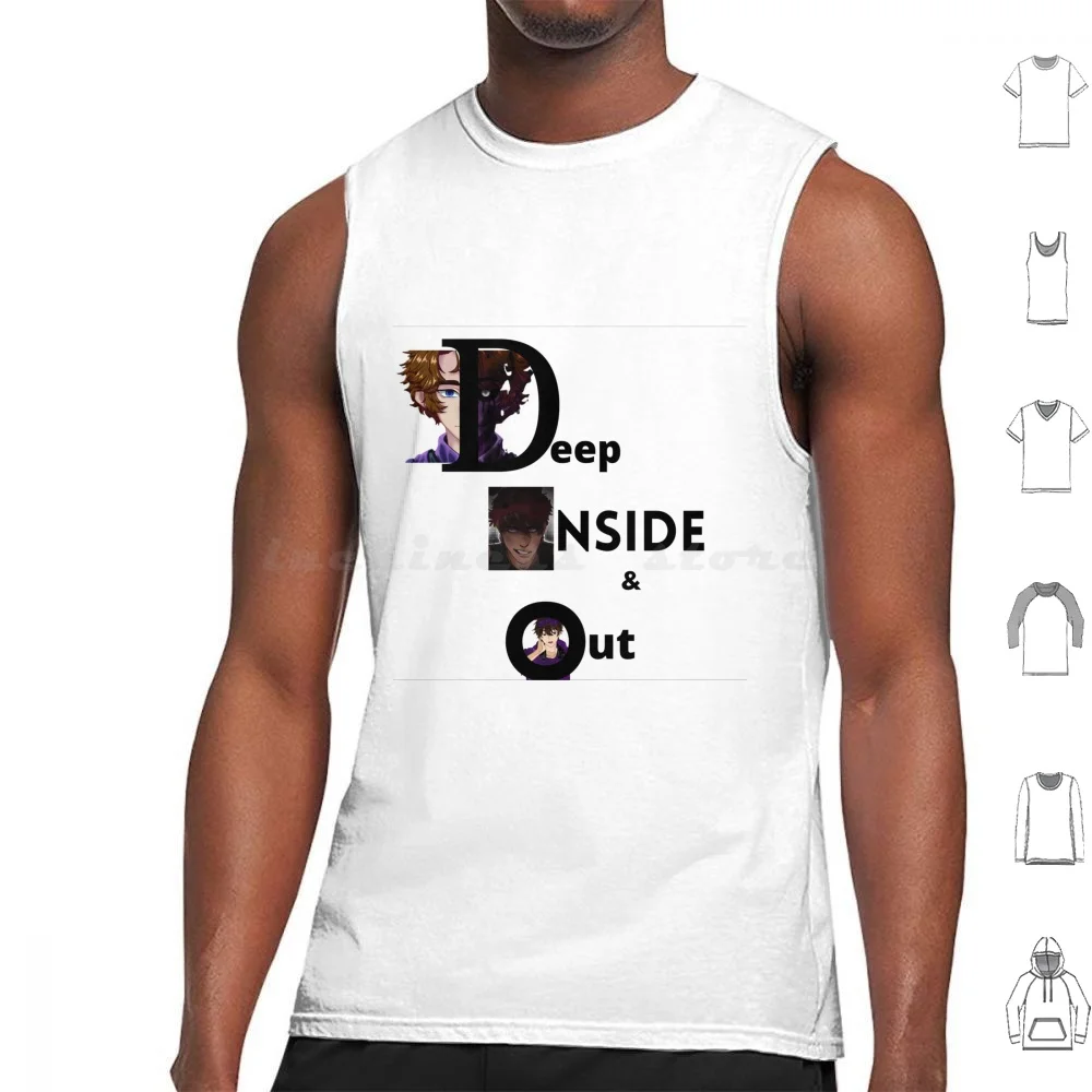 Michael Afton Deep Death Inside And Out Canotte Gilet Senza Maniche Dead Inside And Out Michael Afton Dead Deep Inside And Out