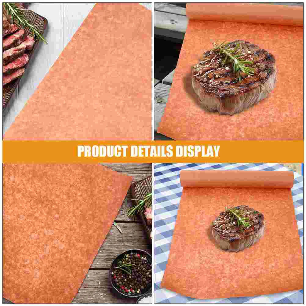 1 Roll Smoking Meat Wrapper Paper Kitchen Butcher Paper Grill Nonstick Bakeware butchers paper roll