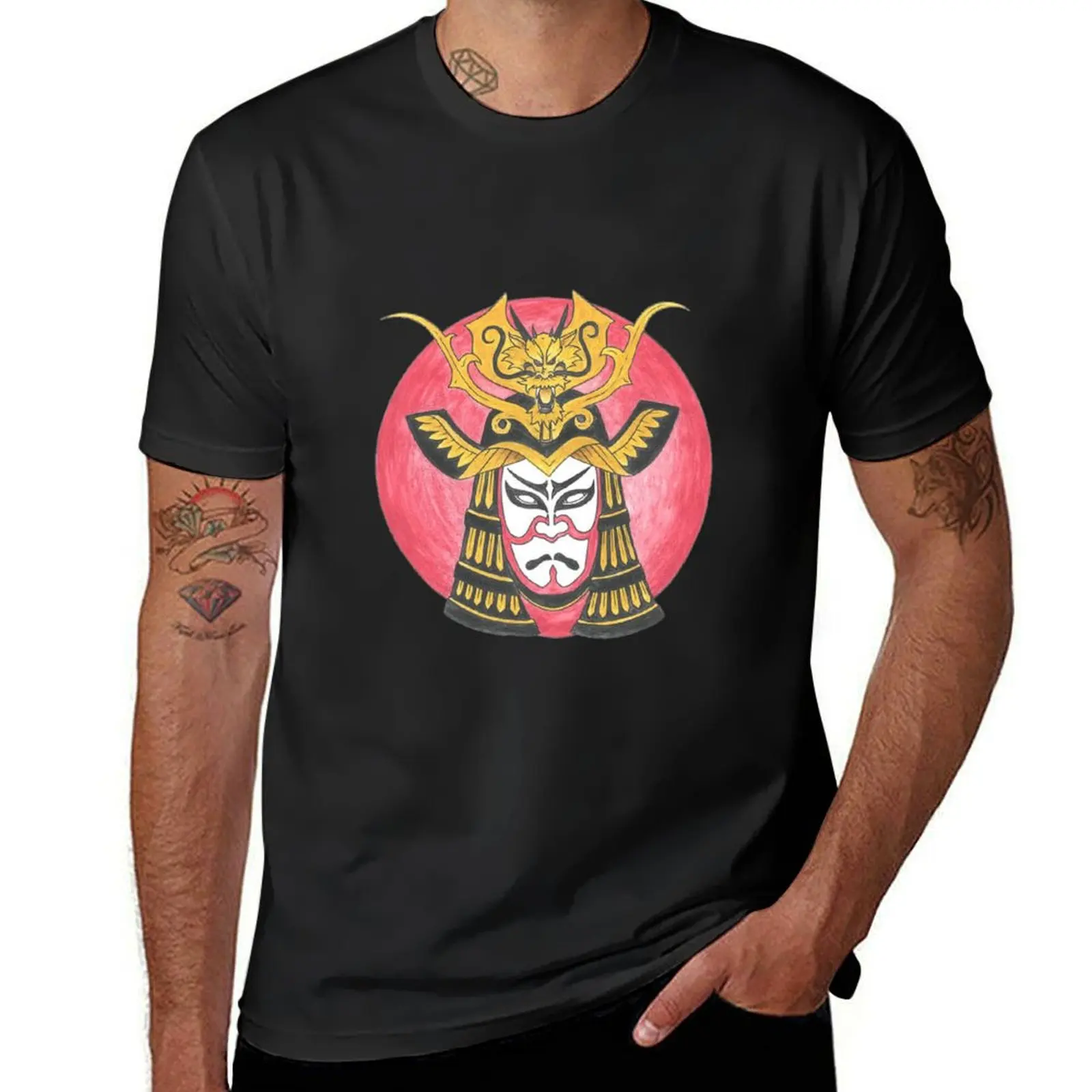 

Kabuki Samurai T-Shirt new edition boys whites tops Men's clothing