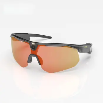 Occhiali Intelligenti Bleequp Al Ranger AI con Fotocamera, Occhiali Sportivi 16MP 120 ° Registrazione video FOV 1080P Protezione UV 400 per esterni