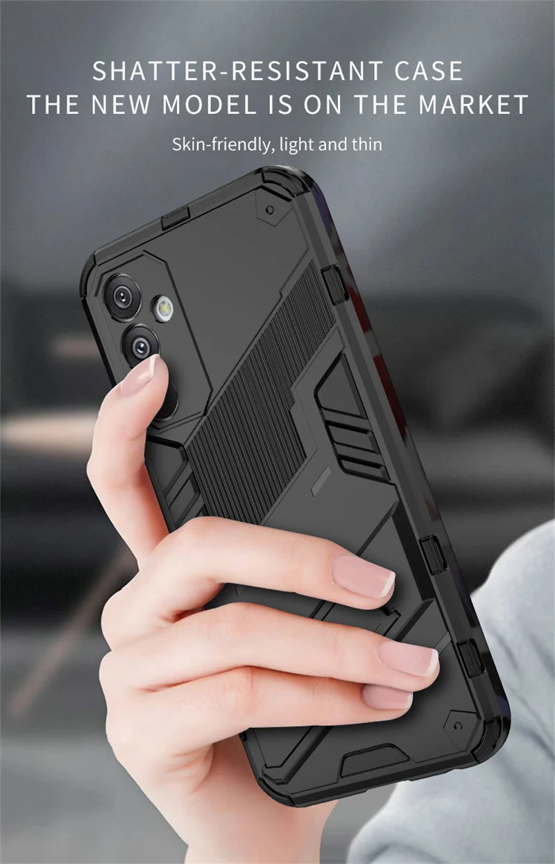 Magnetic Armor Phone Case for Samsung Galaxy M34 M54 M14 F14 A35 A55 A15 5G A05 A05S 4G Shockproof Stand Protection Back Cover Sfaeda2a7a7594c4c8b9b7eed57c11e2ak