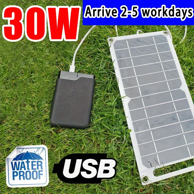 1PC portable 5V solar panel with USB safe and stable charger 1