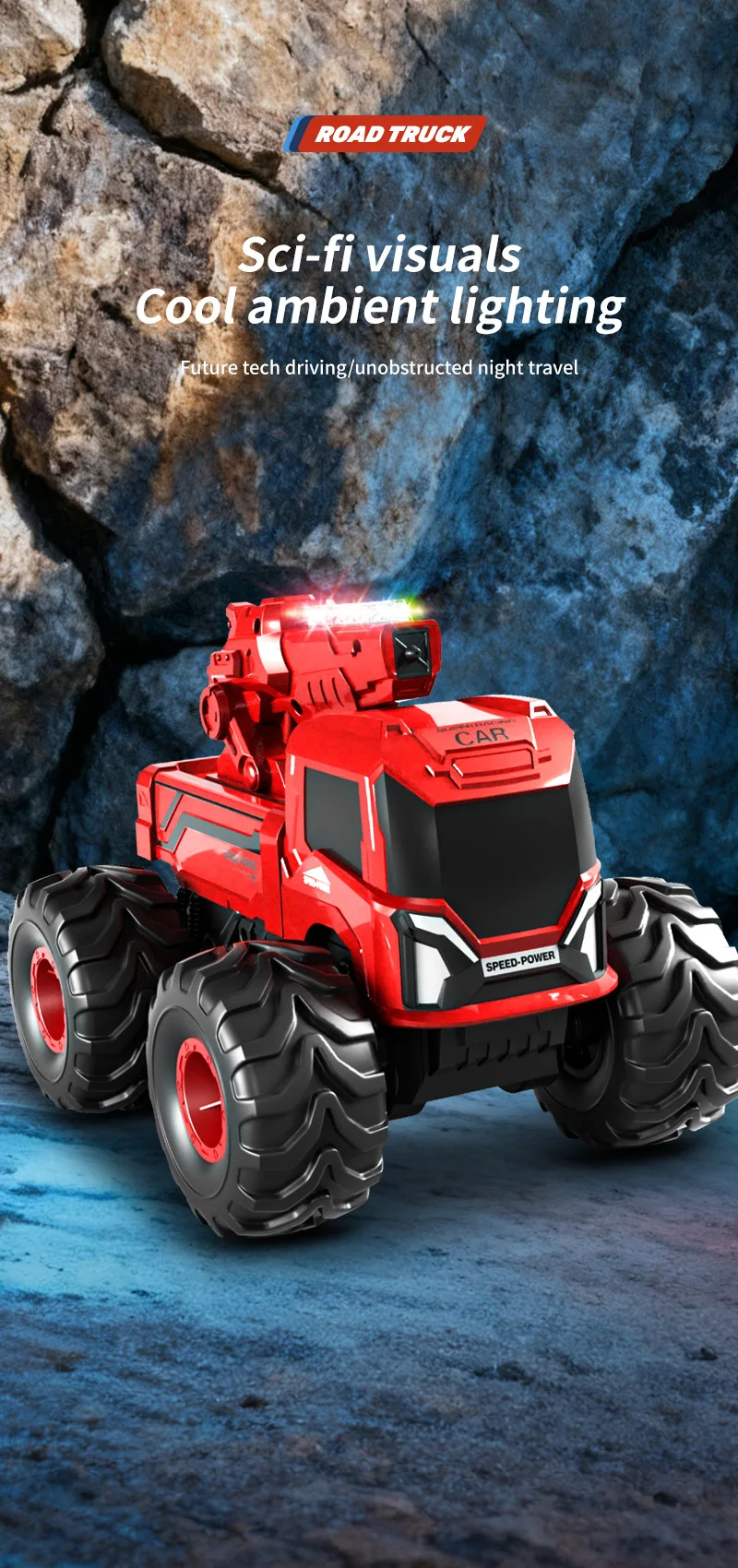 Remote Controlled 4wd Off-road Amphibious Water Cannon Toy Car_voghion.com