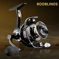 Rooblinos HA Ultralight Metal Spinning Reels - High Gear Ratio Fishing Reels - 7000 Series
