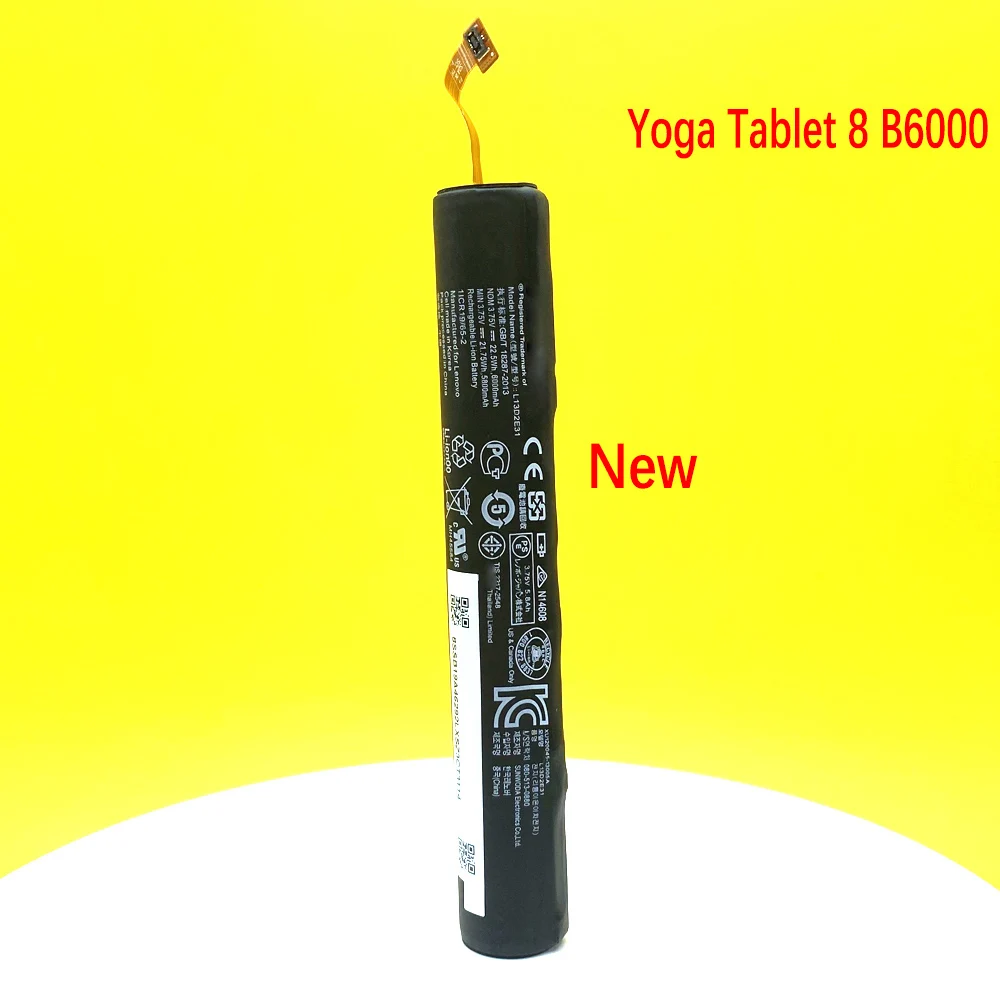 NEWTabletBatteryForLenovoYogaTablet8B6000B6000HB6000F60044