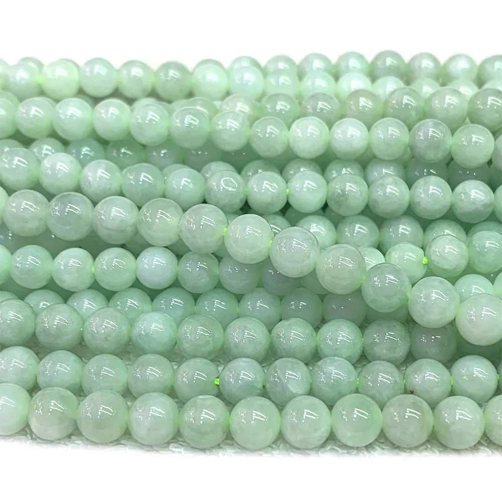 Veemake ڿ Jadeite  ó   Rondelle ڸ ť ũ    DIY   Ͱ