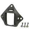 Tactics Helmet NVG Mount Base Adapter Shroud with 3-Hole Aluminum Alloy Helmet NVG Base for Marine Helmets NVG Mounting 6