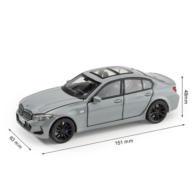 자동차 애호가를 위한 뛰어난 1/32 BMW 320i SUV 미니어처 다이캐스트 장난감 자동차 모델